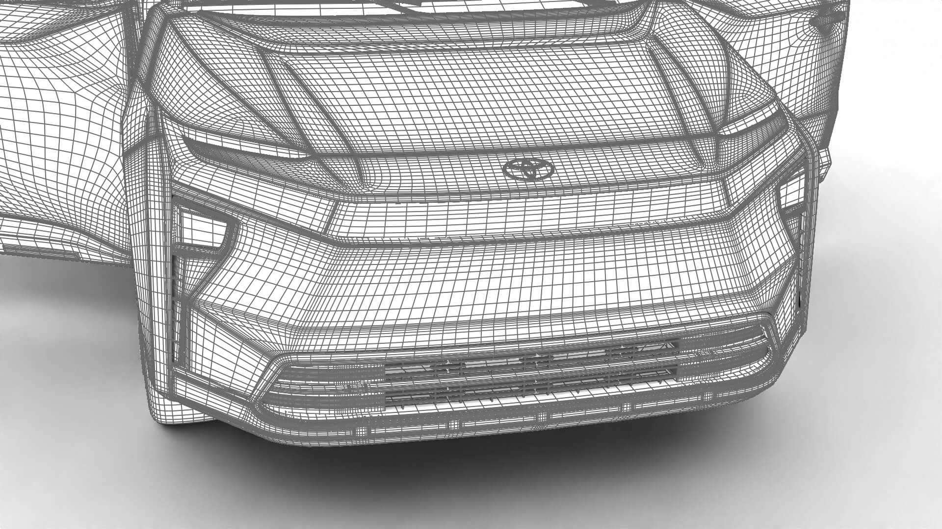 Toyota bZ Woodland 2026 HQ 3D Model