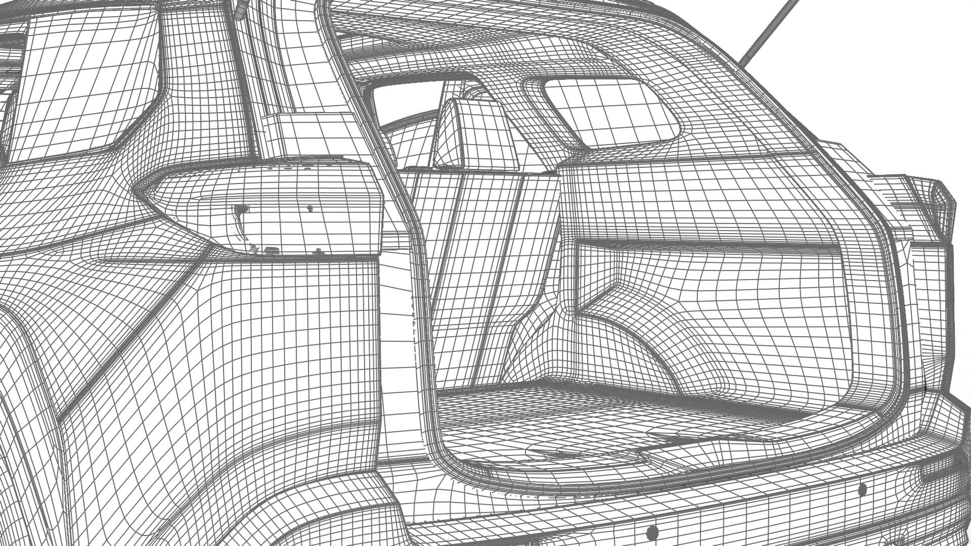 Toyota bZ Woodland 2026 HQ 3D Model