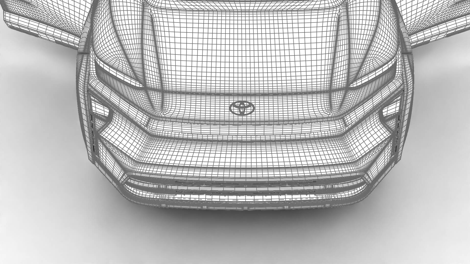 Toyota bZ Woodland 2026 HQ 3D Model