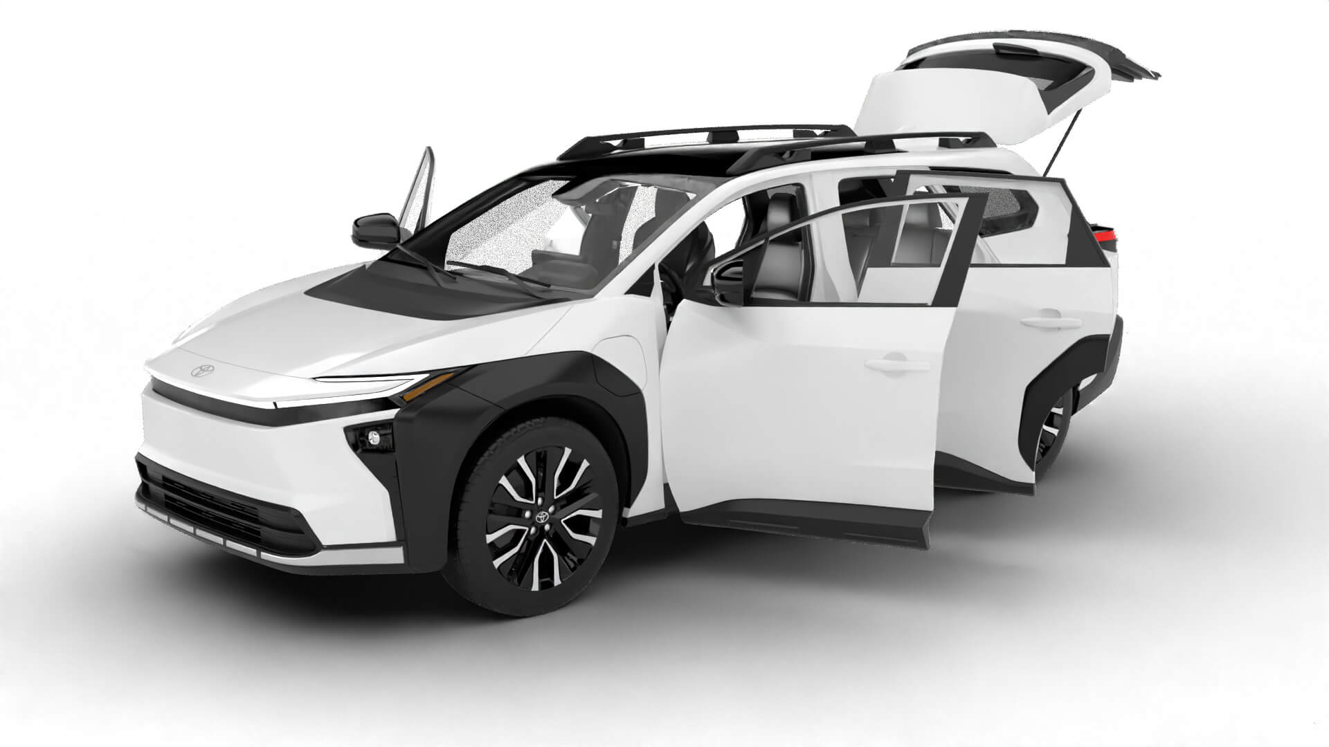 Toyota bZ4X Touring 2026 HQ 3D Model