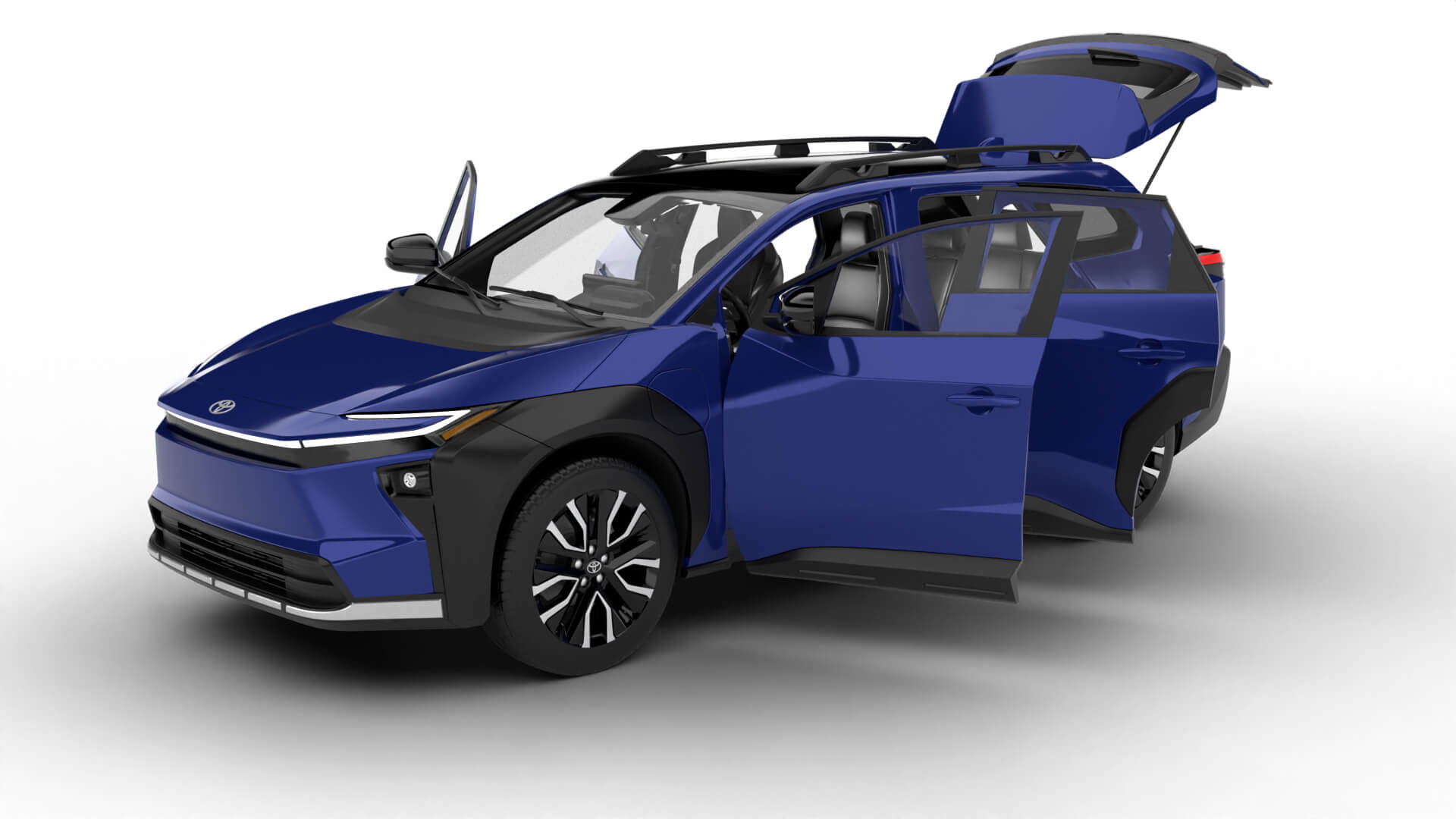 Toyota bZ4X Touring 2026 HQ 3D Model