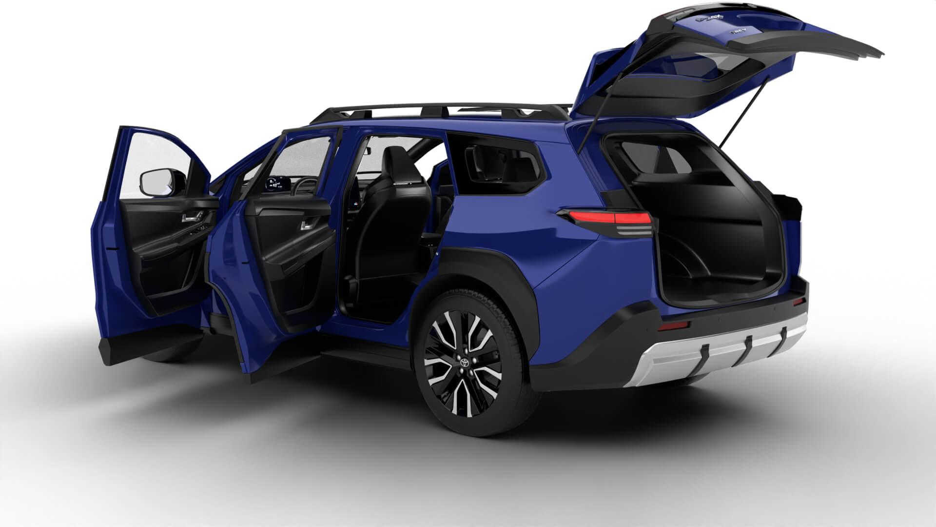 Toyota bZ4X Touring 2026 HQ 3D Model
