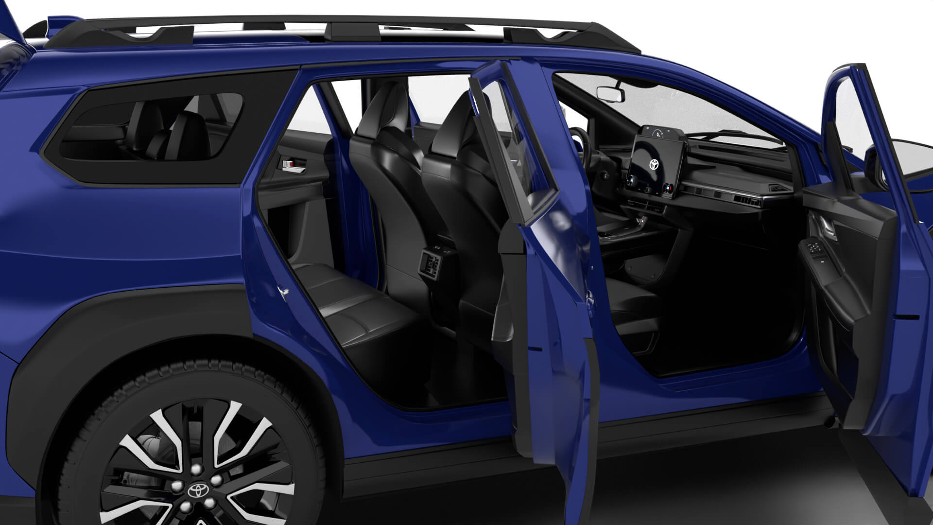Toyota bZ4X Touring 2026 HQ 3D Model