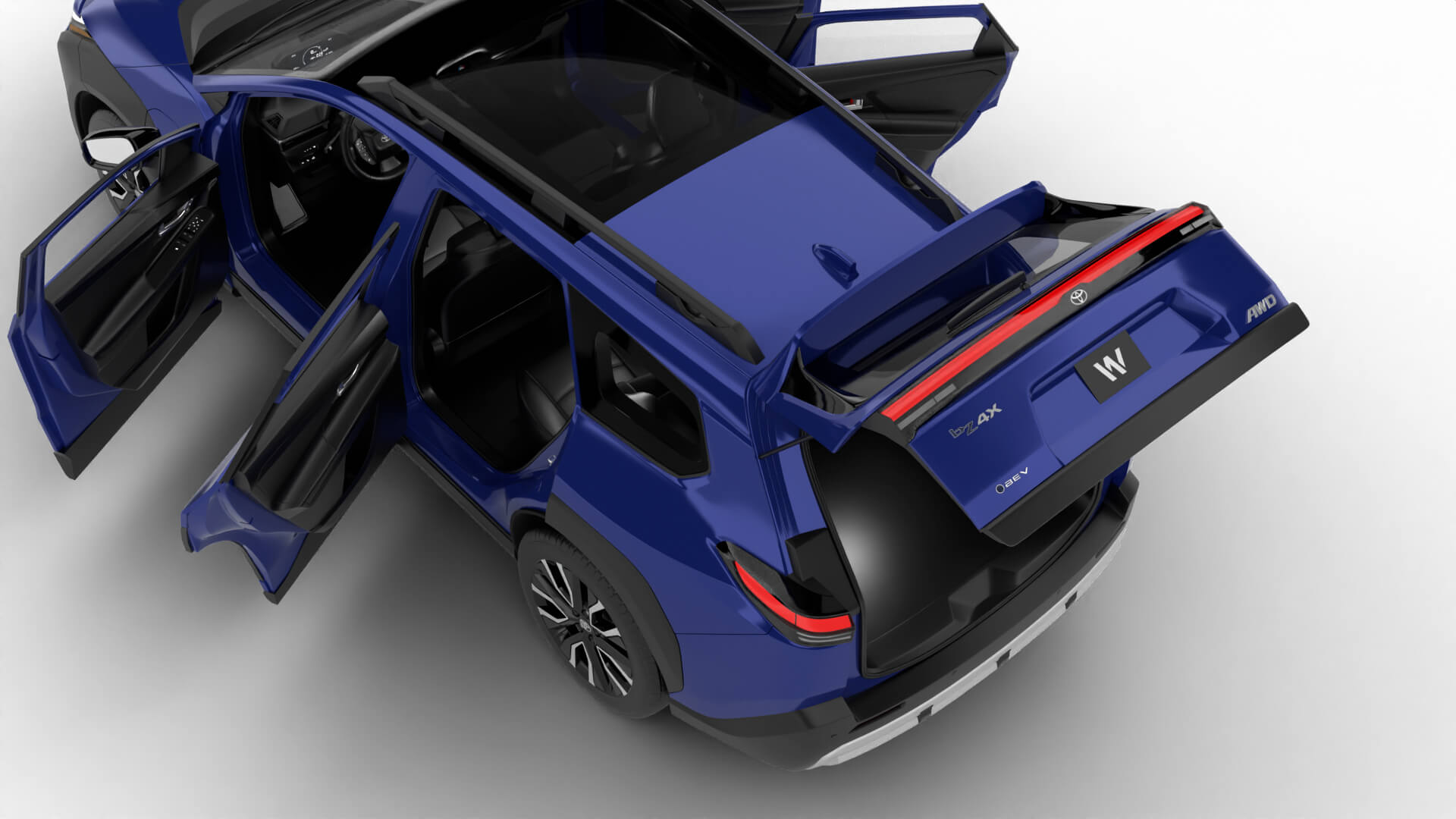 Toyota bZ4X Touring 2026 HQ 3D Model
