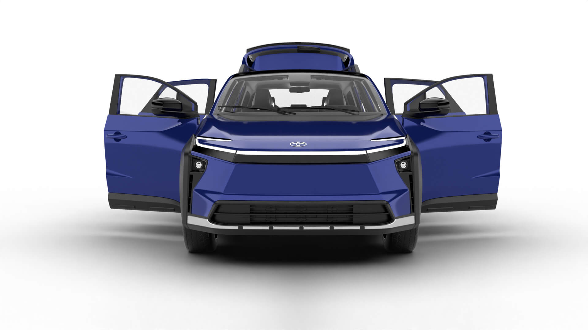 Toyota bZ4X Touring 2026 HQ 3D Model