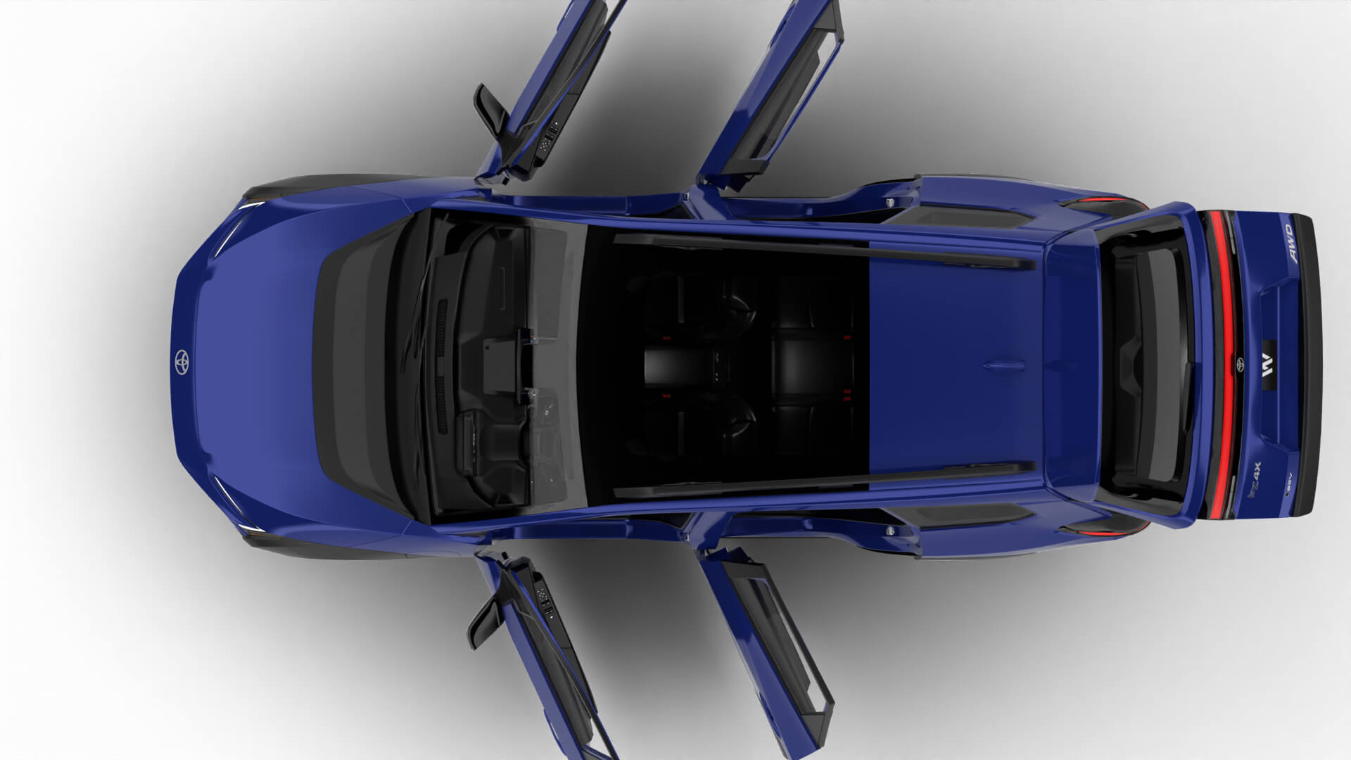 Toyota bZ4X Touring 2026 HQ 3D Model