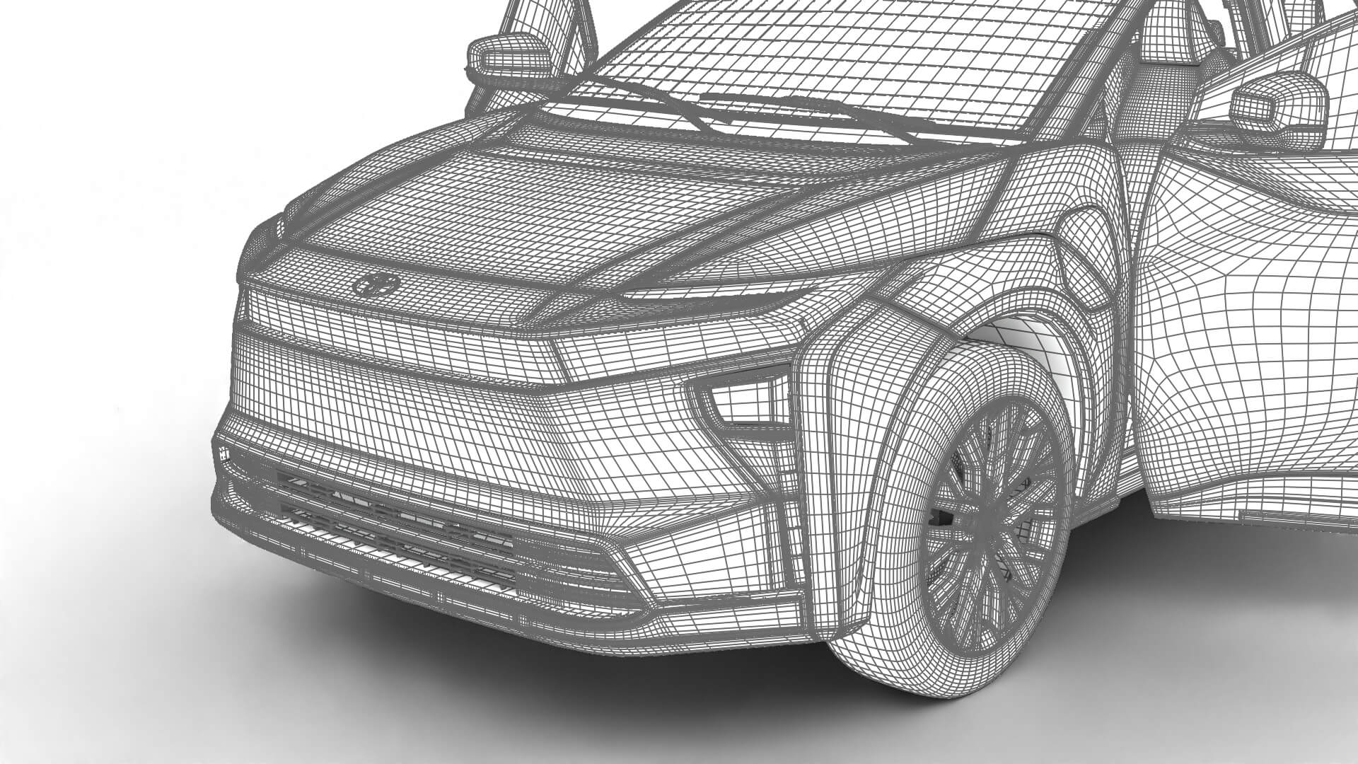Toyota bZ4X Touring 2026 HQ 3D Model