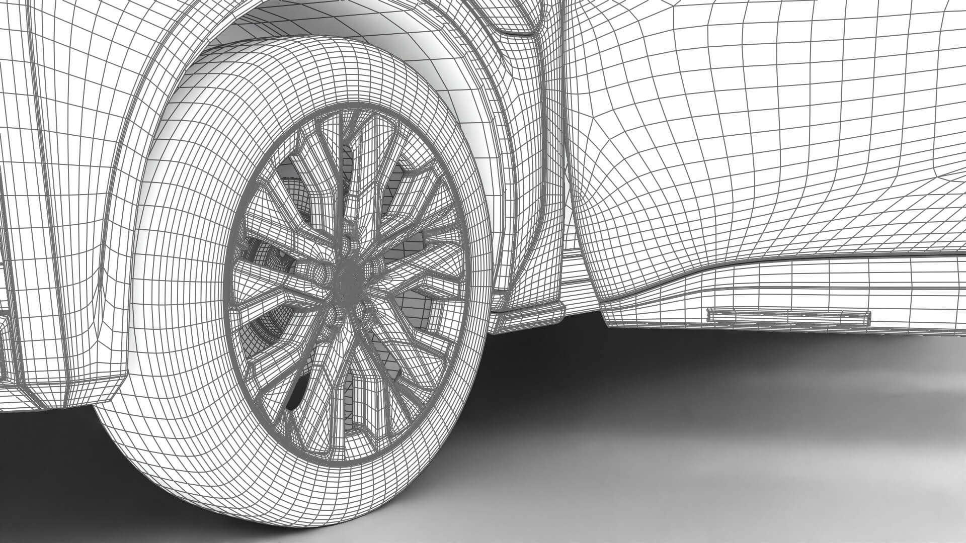 Toyota bZ4X Touring 2026 HQ 3D Model