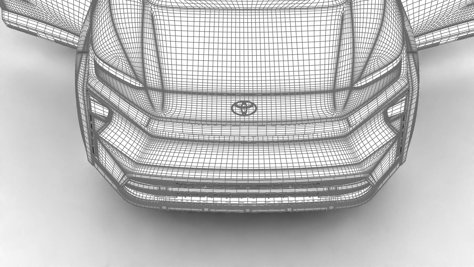 Toyota bZ4X Touring 2026 HQ 3D Model