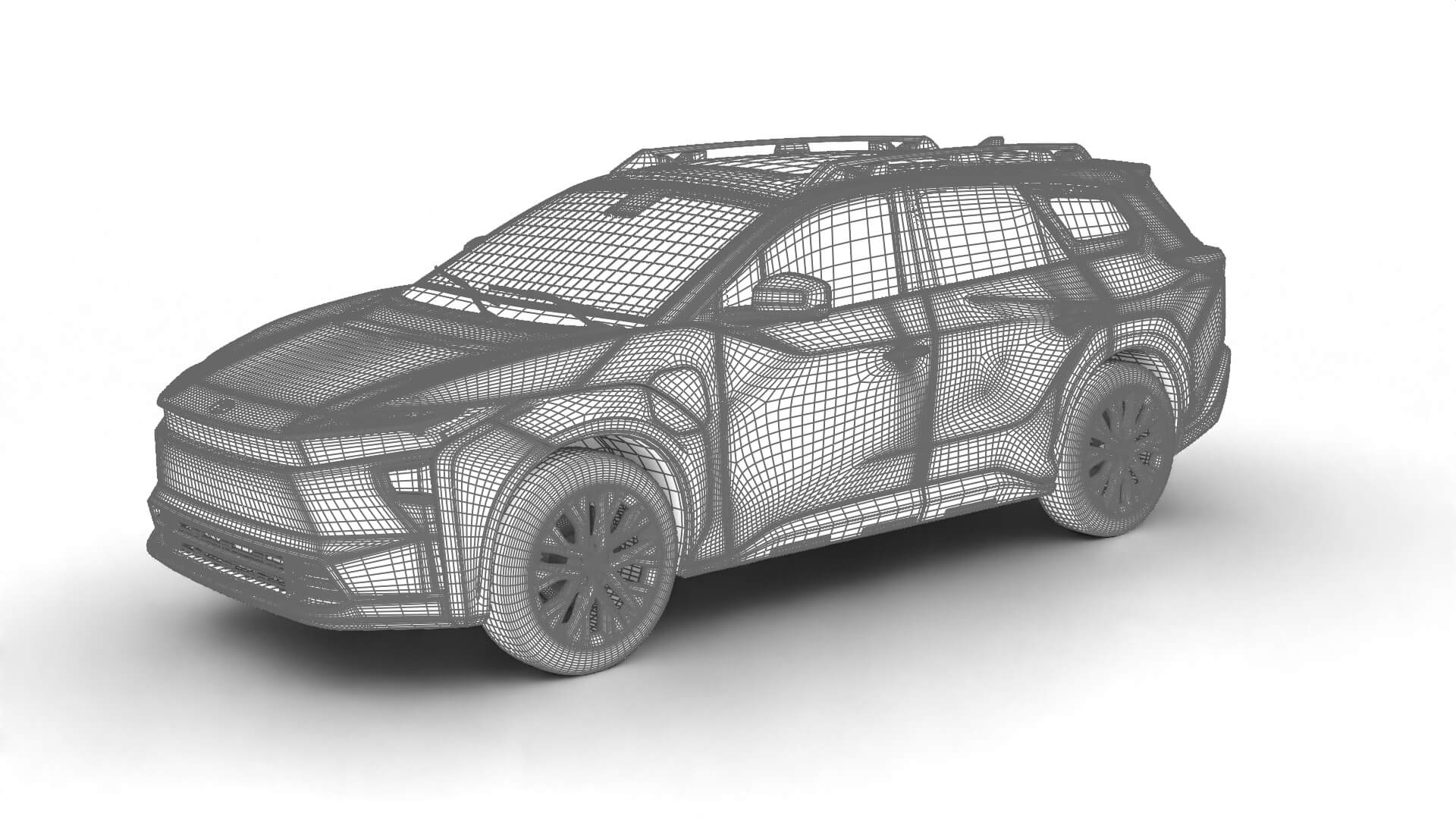 Toyota bZ4X Touring 2026 3D Model