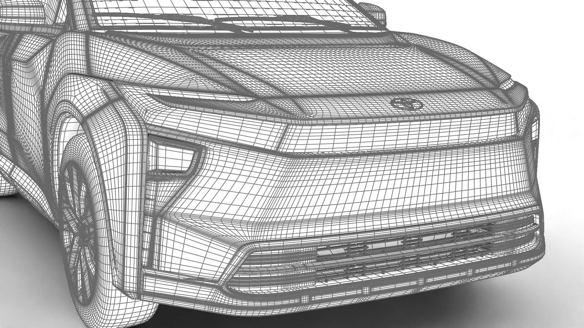 Toyota bZ4X Touring 2026 3D Model