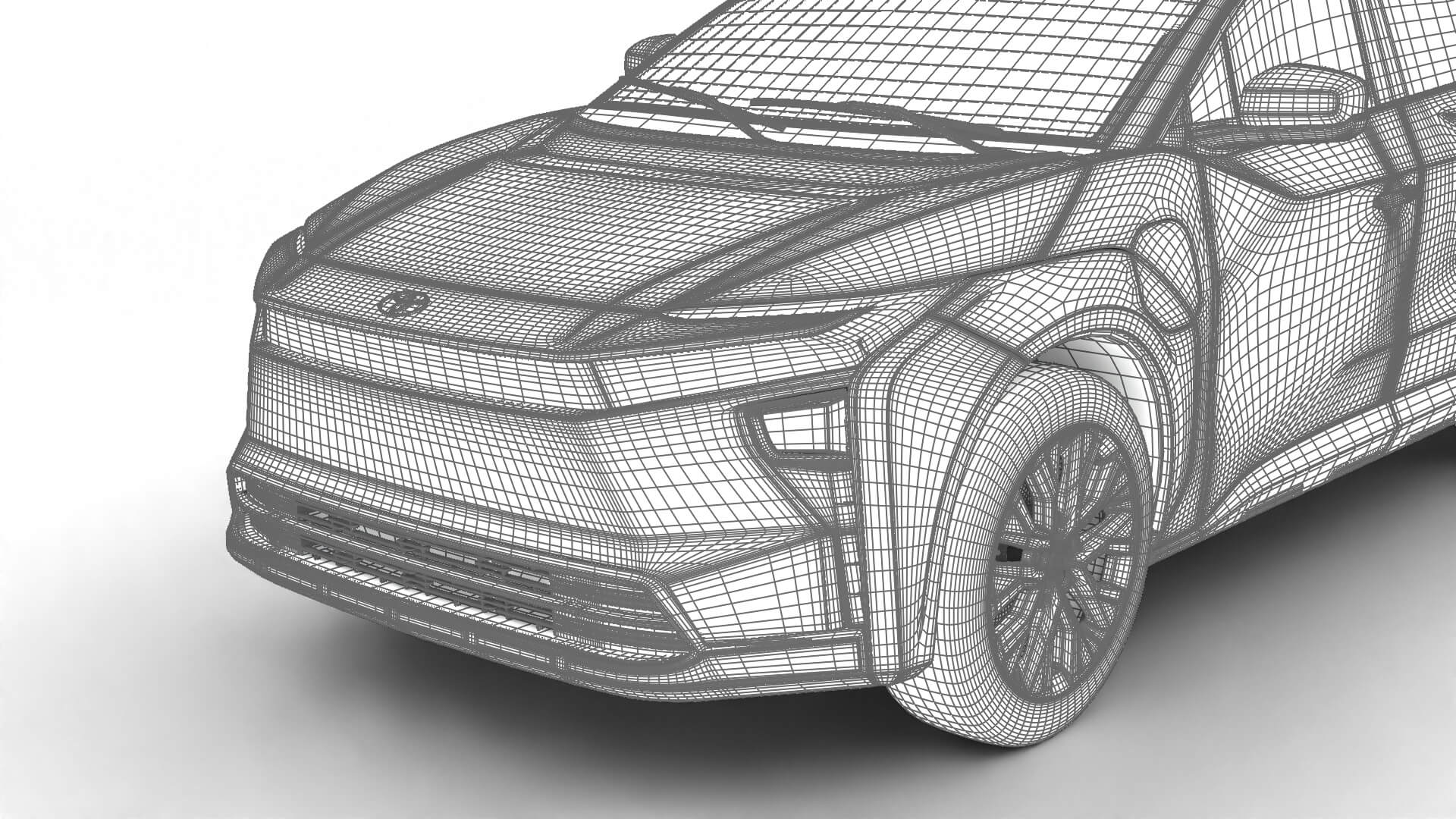 Toyota bZ4X Touring 2026 3D Model
