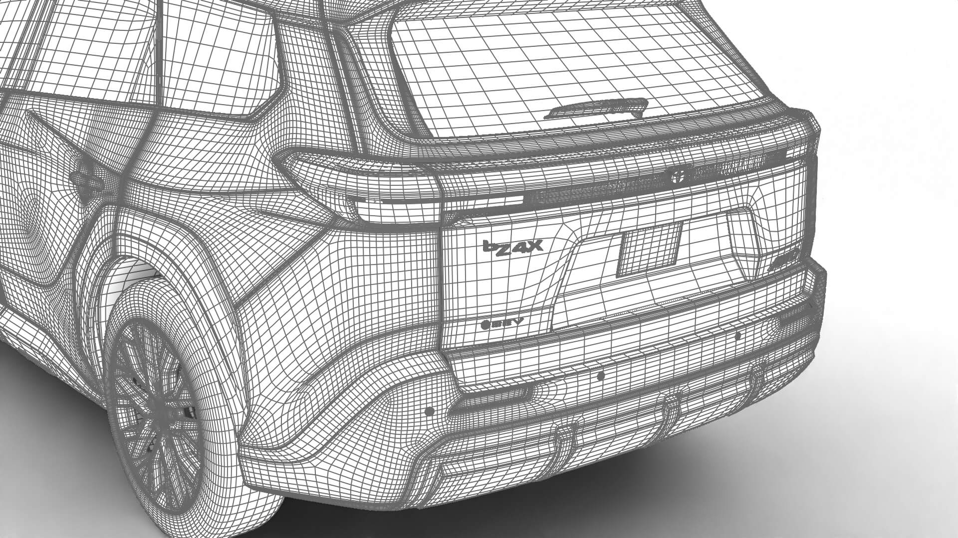 Toyota bZ4X Touring 2026 3D Model
