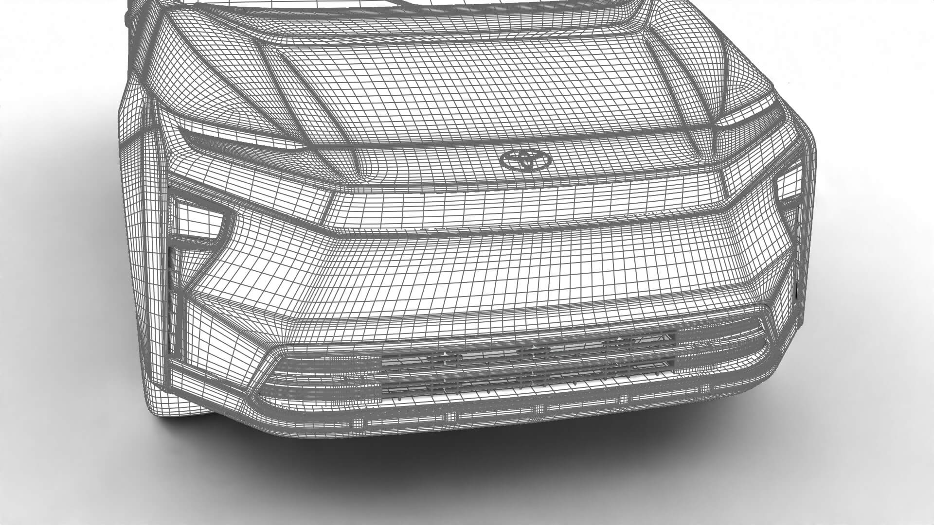 Toyota bZ4X Touring 2026 3D Model