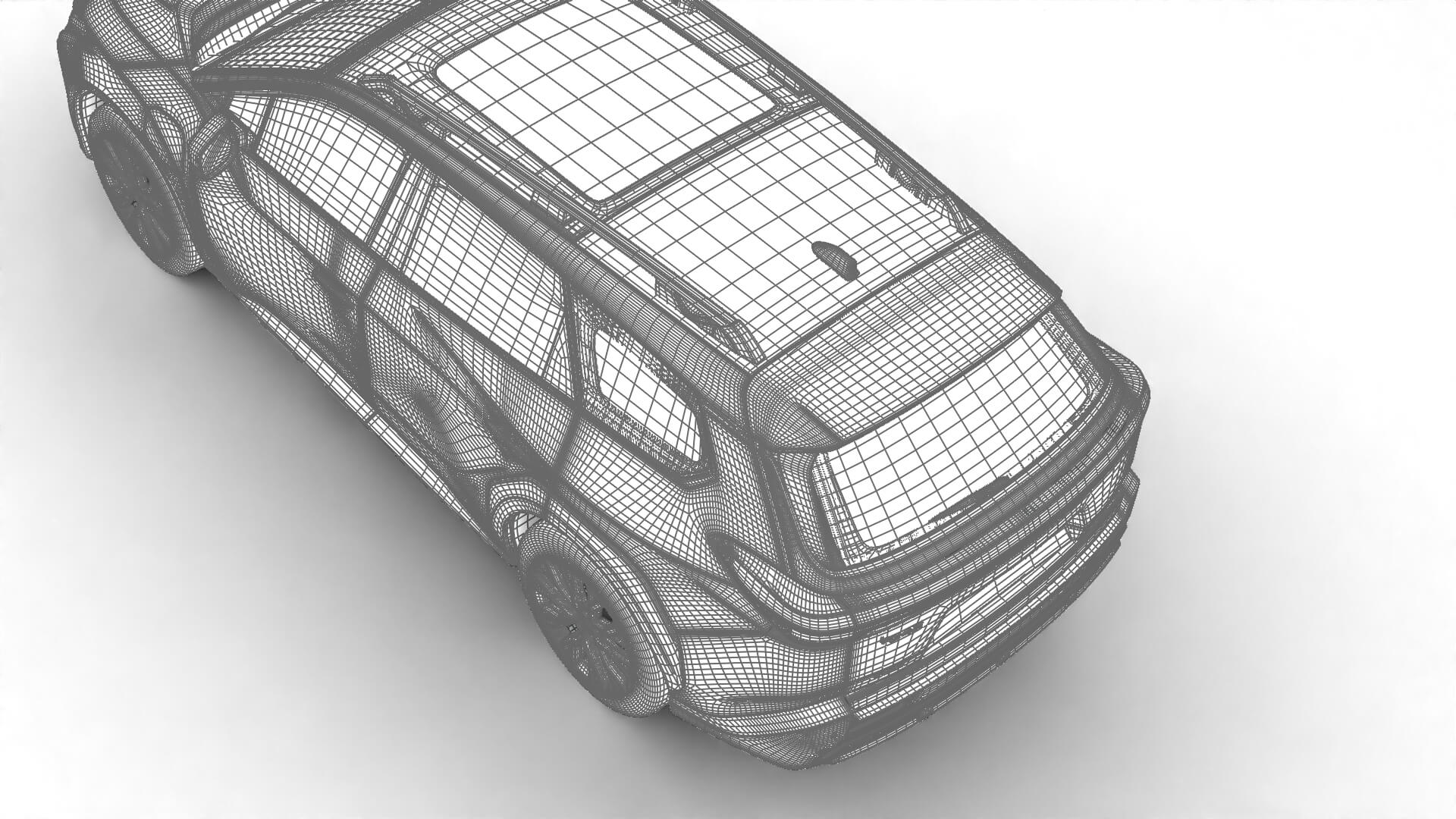 Toyota bZ4X Touring 2026 3D Model