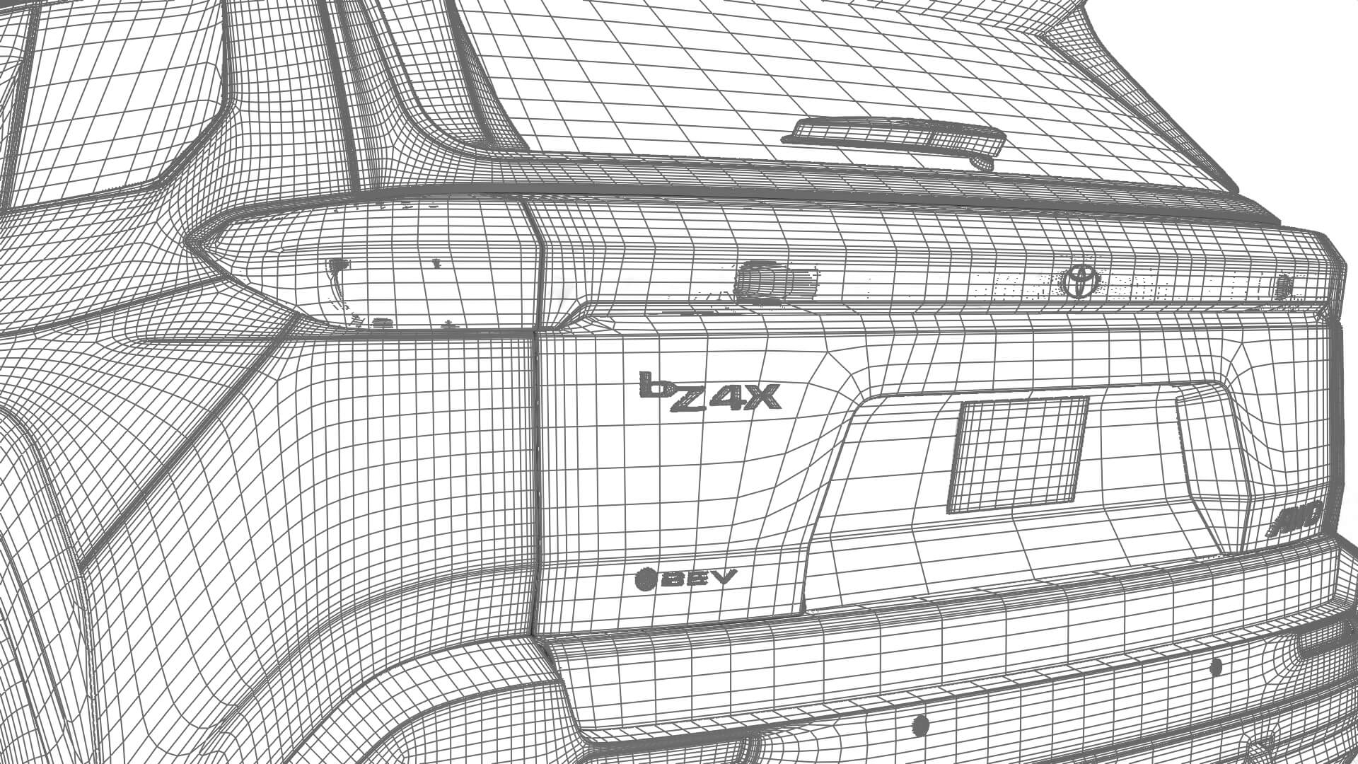Toyota bZ4X Touring 2026 3D Model