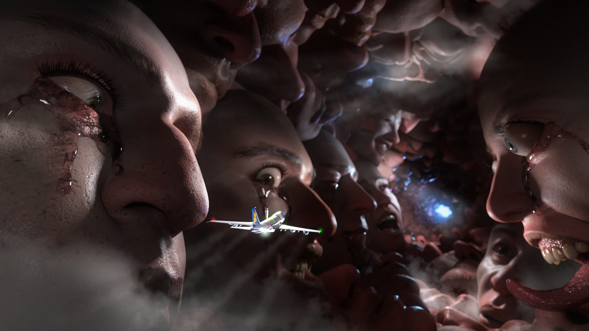 Just a Little Further 3D Render, Digital Artwork by Wandering Trasgu
