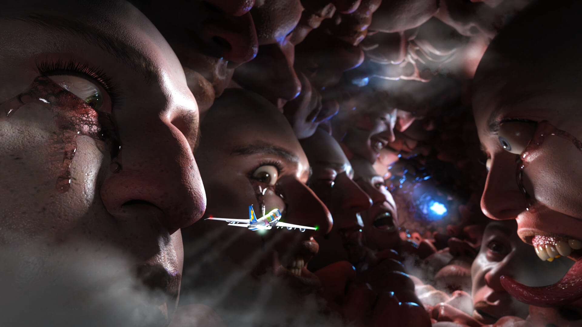 Just a Little Further 3D Render, Digital Artwork by Wandering Trasgu