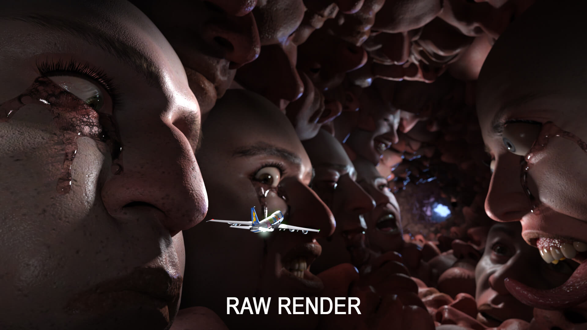Just a Little Further 3D Render, Digital Artwork by Wandering Trasgu