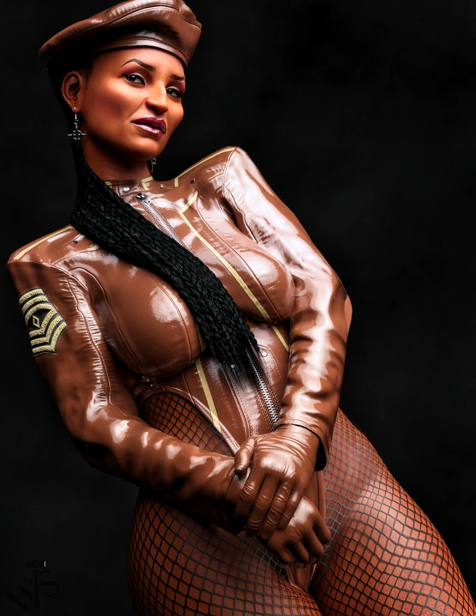 No. 345 3D Render, Digital Artwork by Wayland the Smith