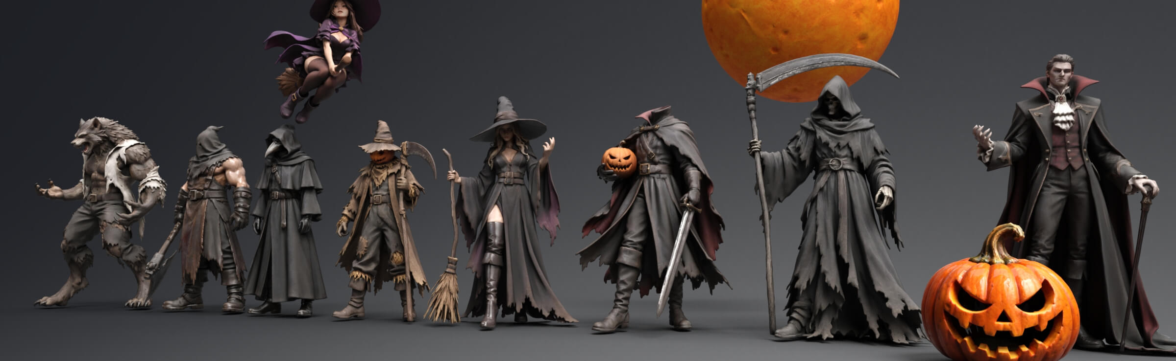 Halloween Fiends Daz Content