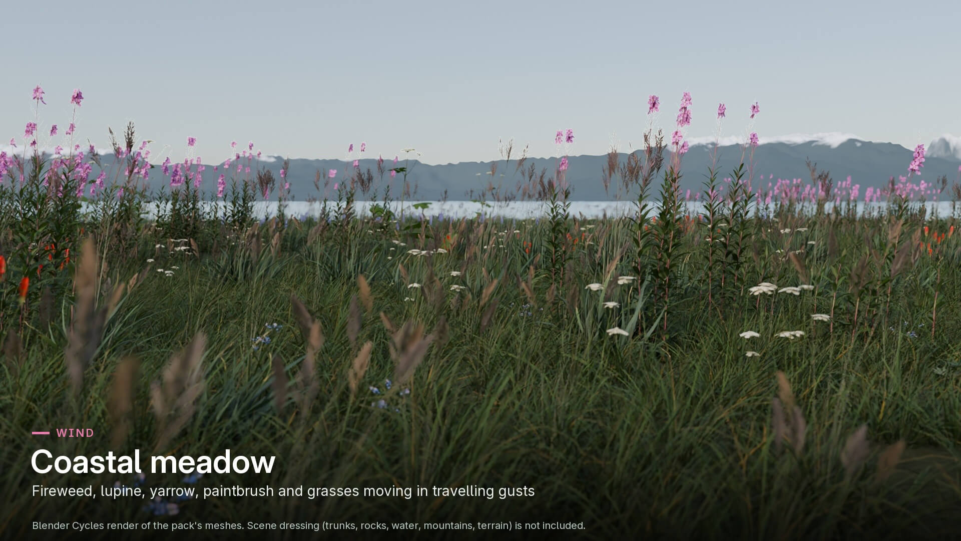 Alaska Foliage Pack 3D Model