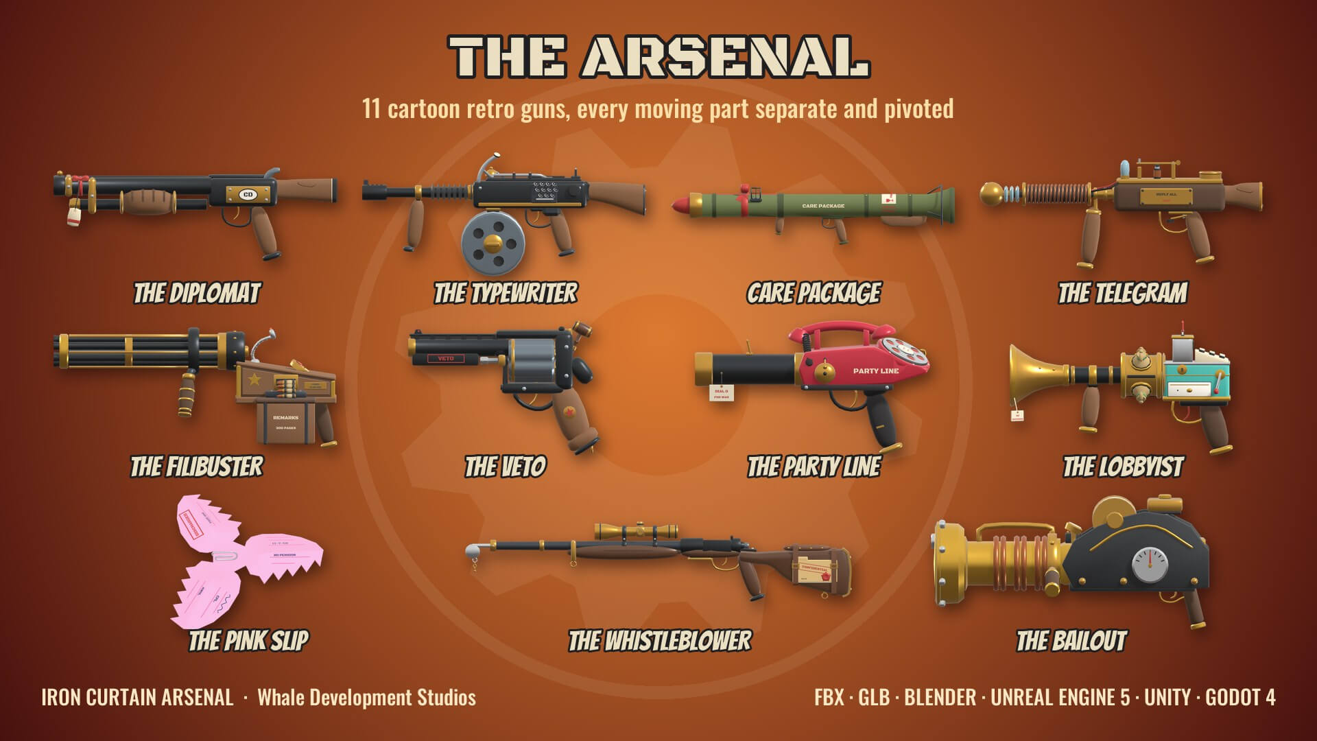 Iron Curtain Arsenal 3D Model