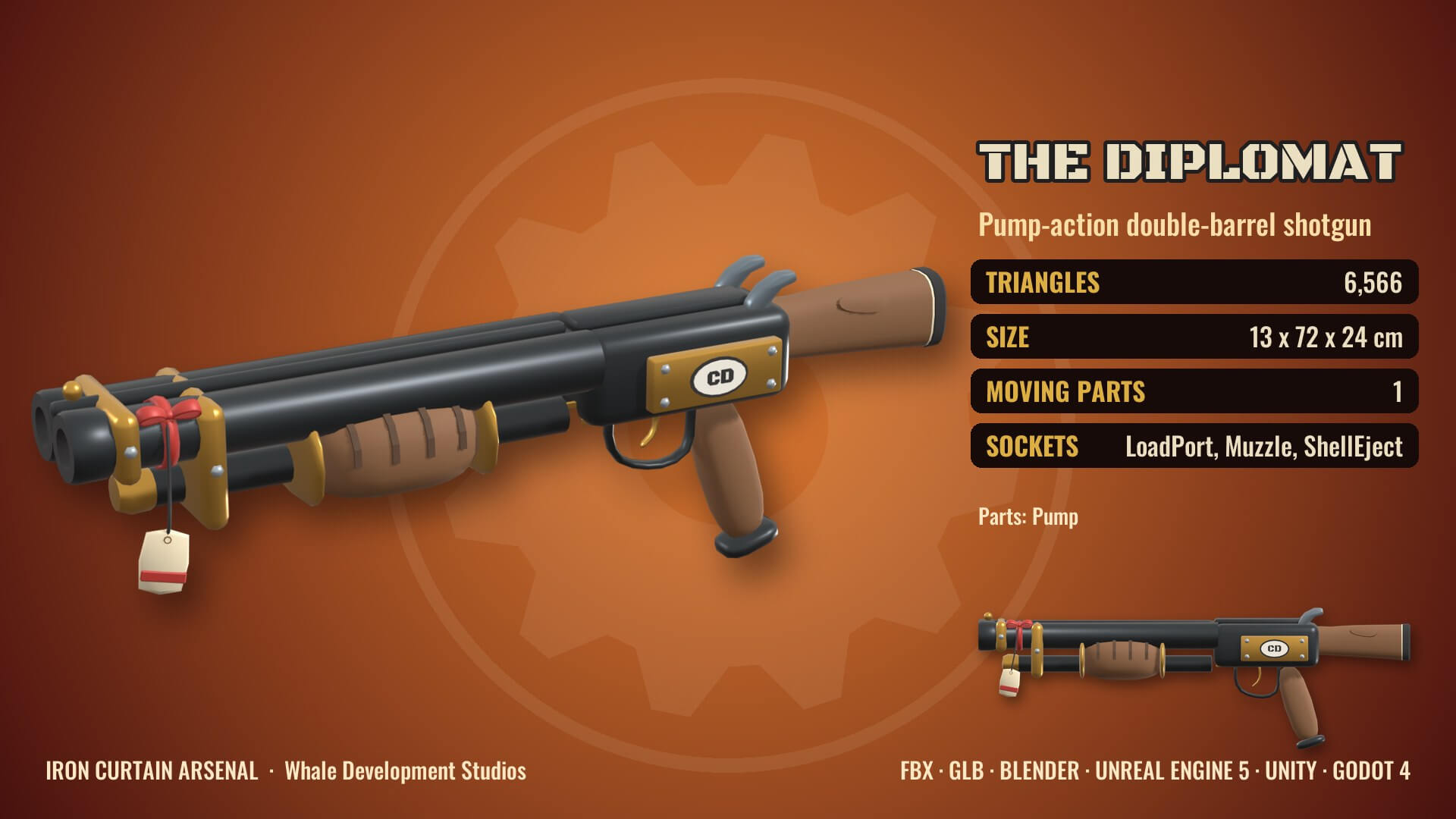 Iron Curtain Arsenal 3D Model