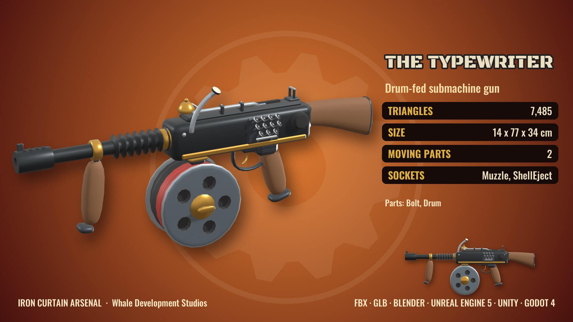 Iron Curtain Arsenal 3D Model