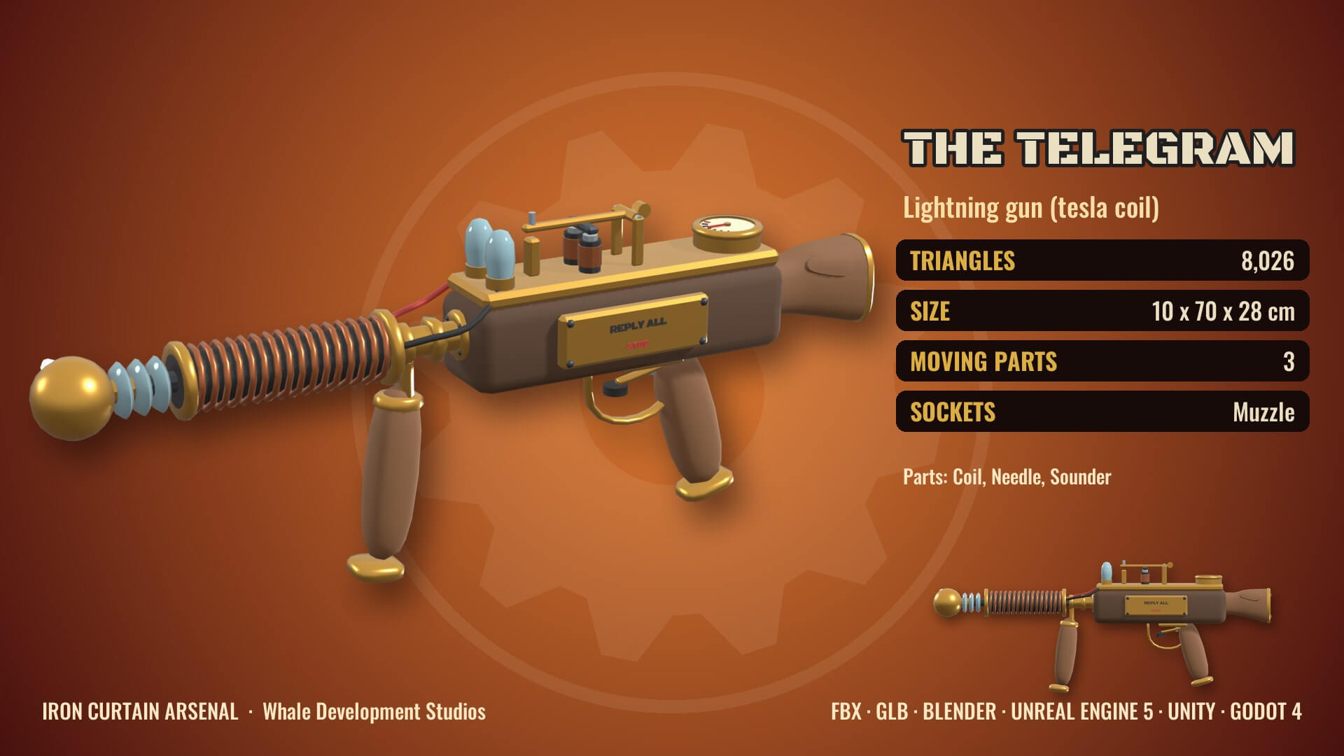 Iron Curtain Arsenal 3D Model