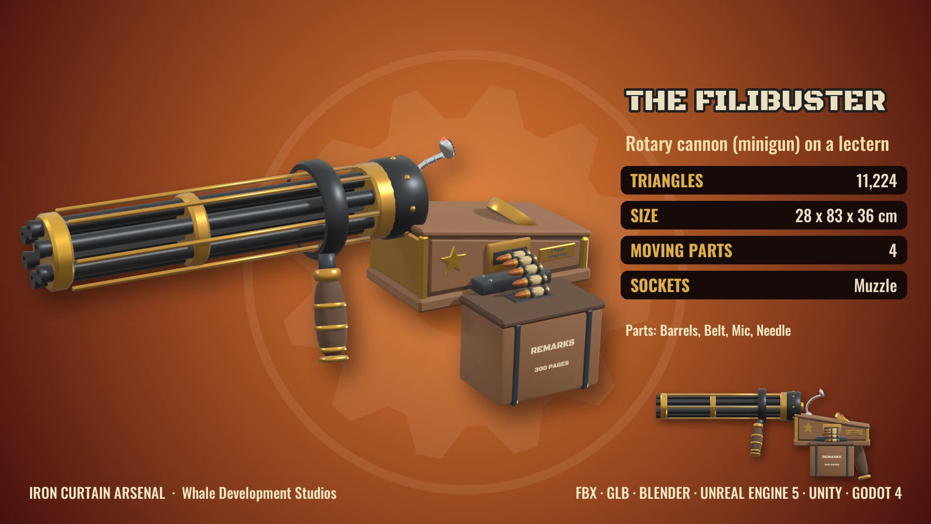 Iron Curtain Arsenal 3D Model