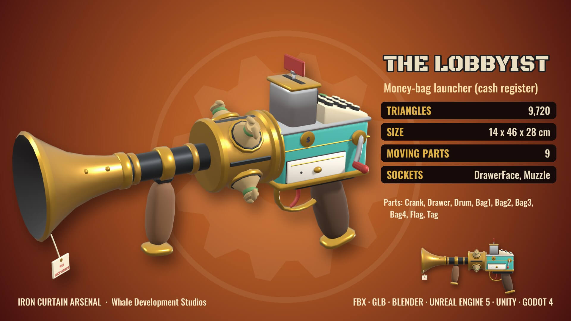 Iron Curtain Arsenal 3D Model