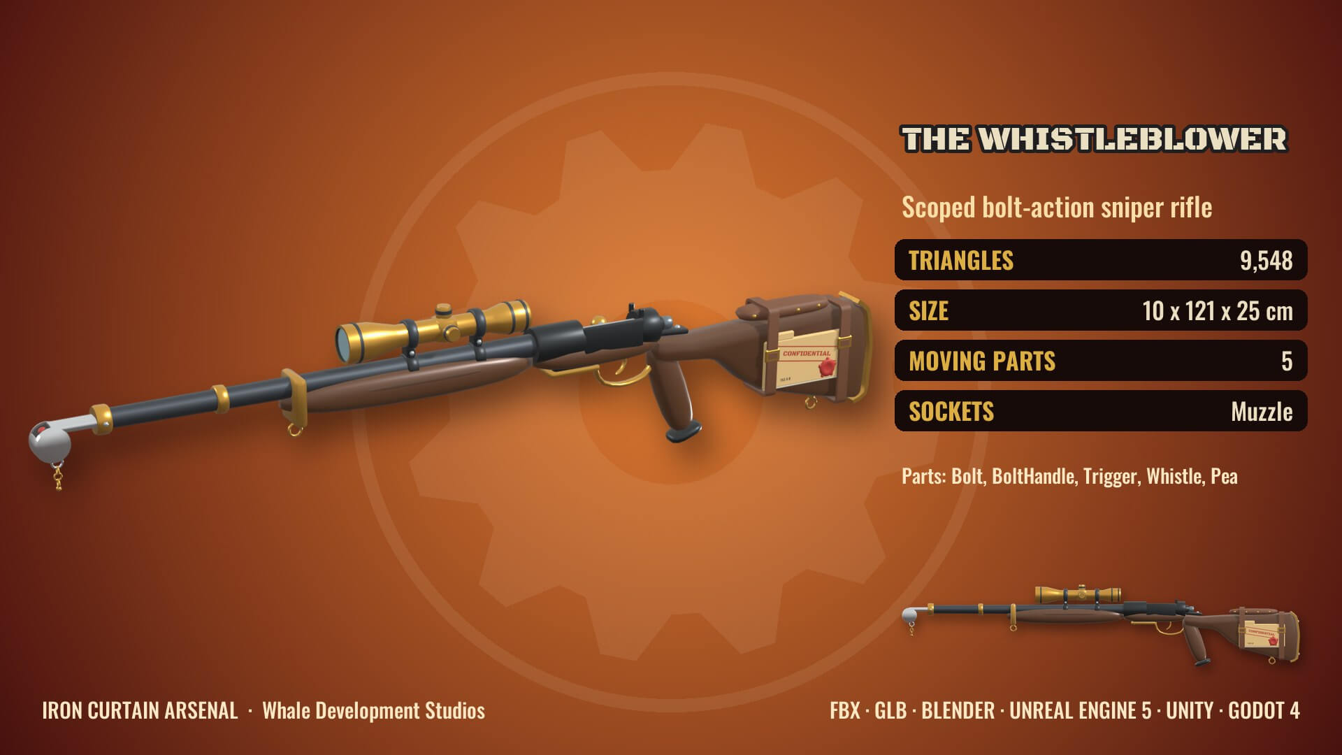 Iron Curtain Arsenal 3D Model