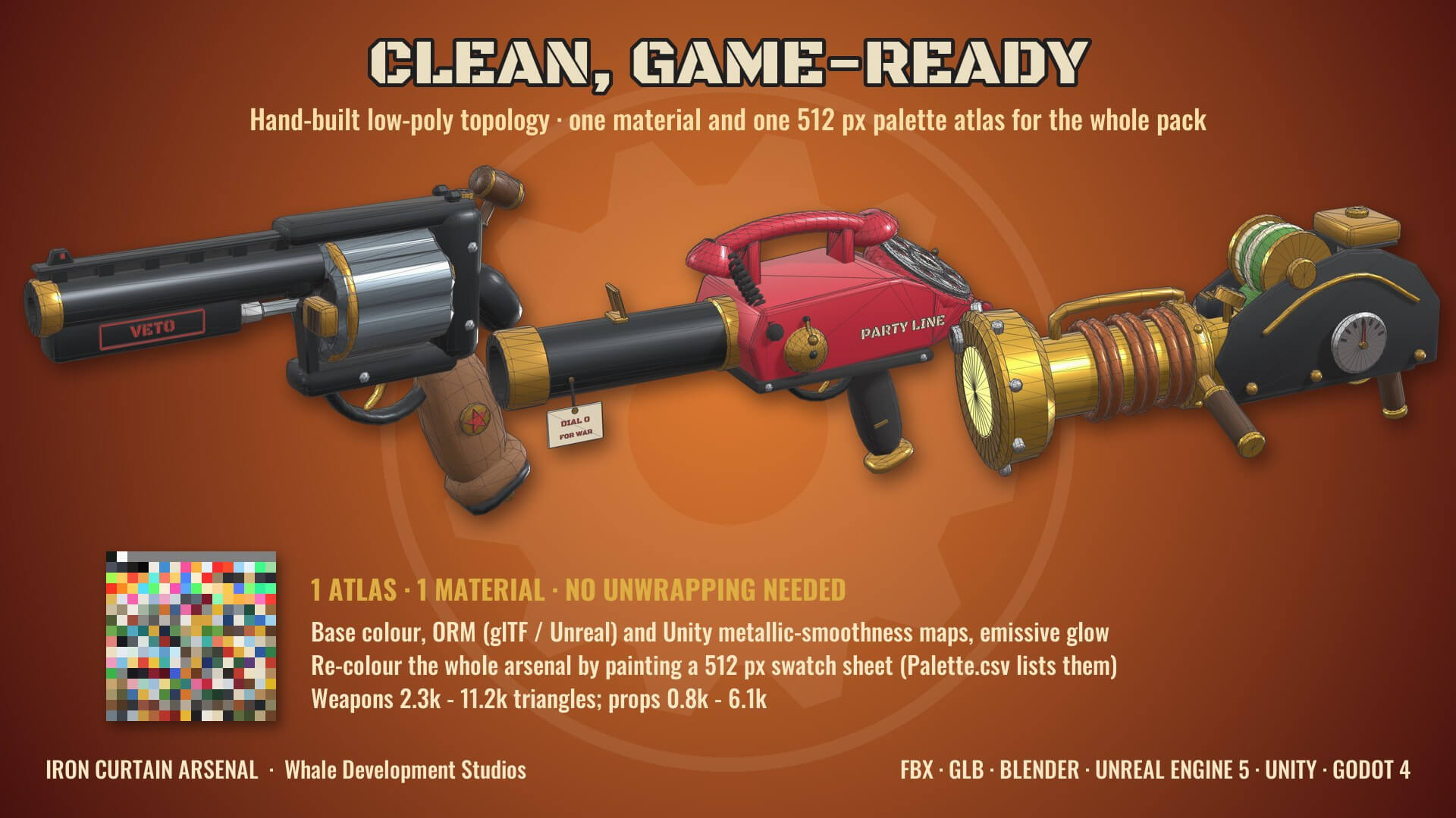 Iron Curtain Arsenal 3D Model