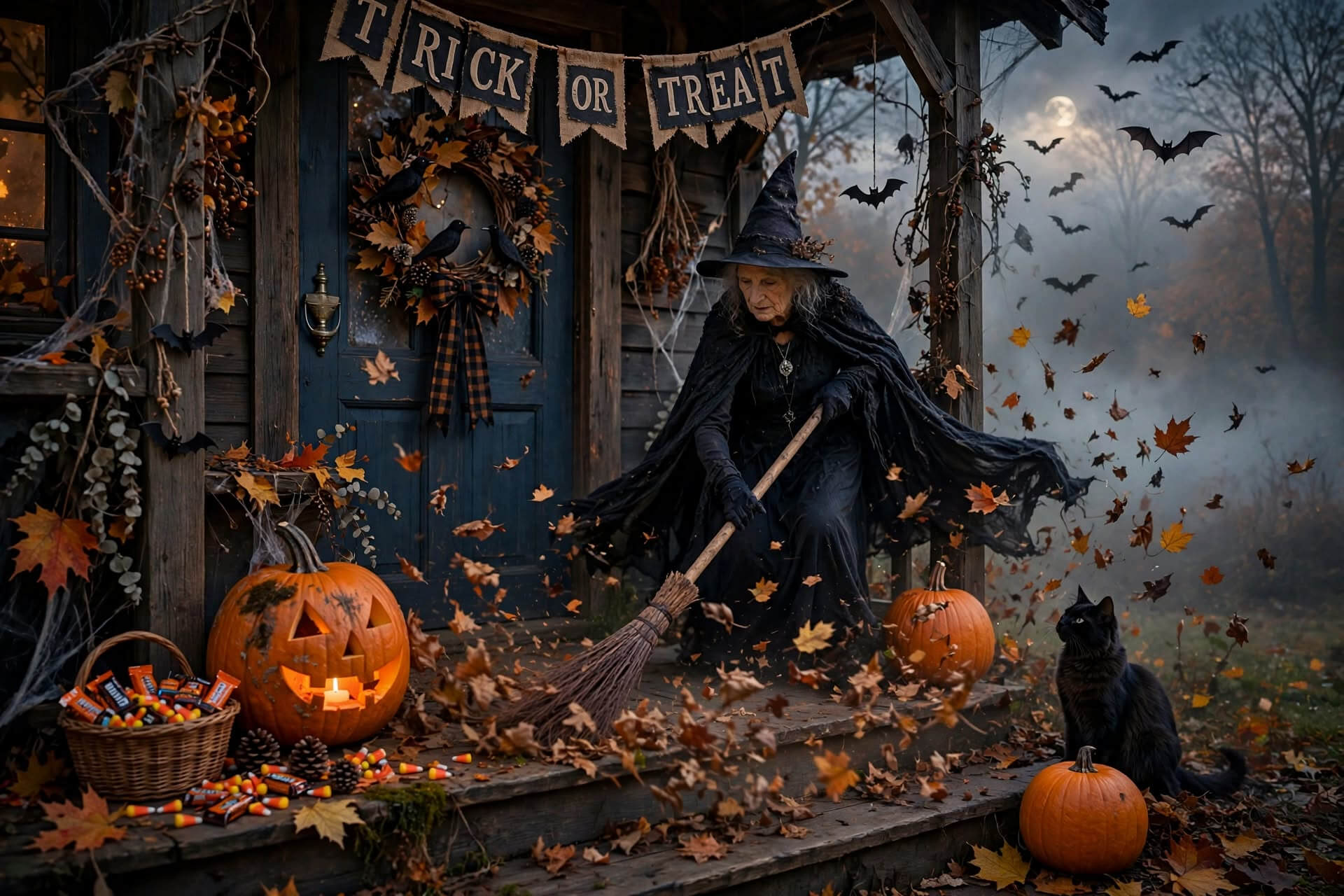Halloween 3D Render, Digital Artwork by wikoy81