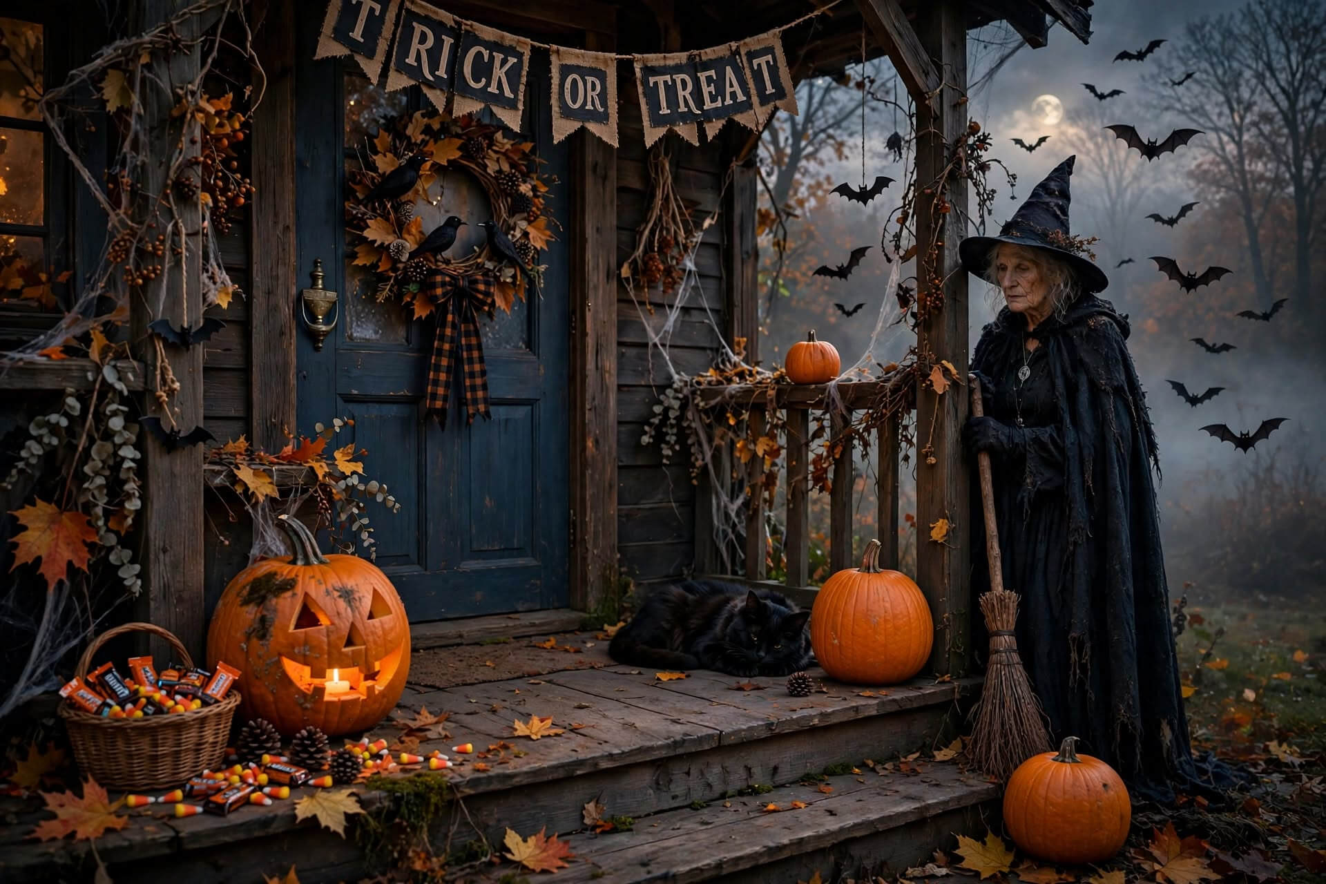 Halloween 3D Render, Digital Artwork by wikoy81