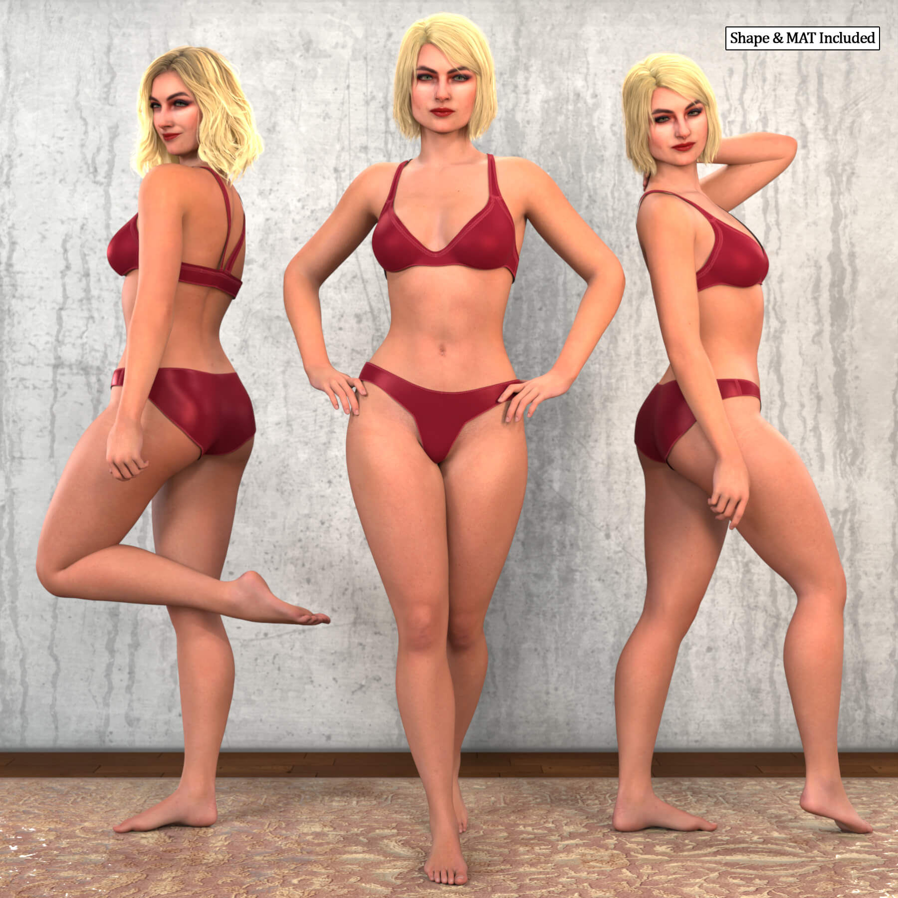 Reporter Vicki Vale for Genesis 9  Props Daz Content