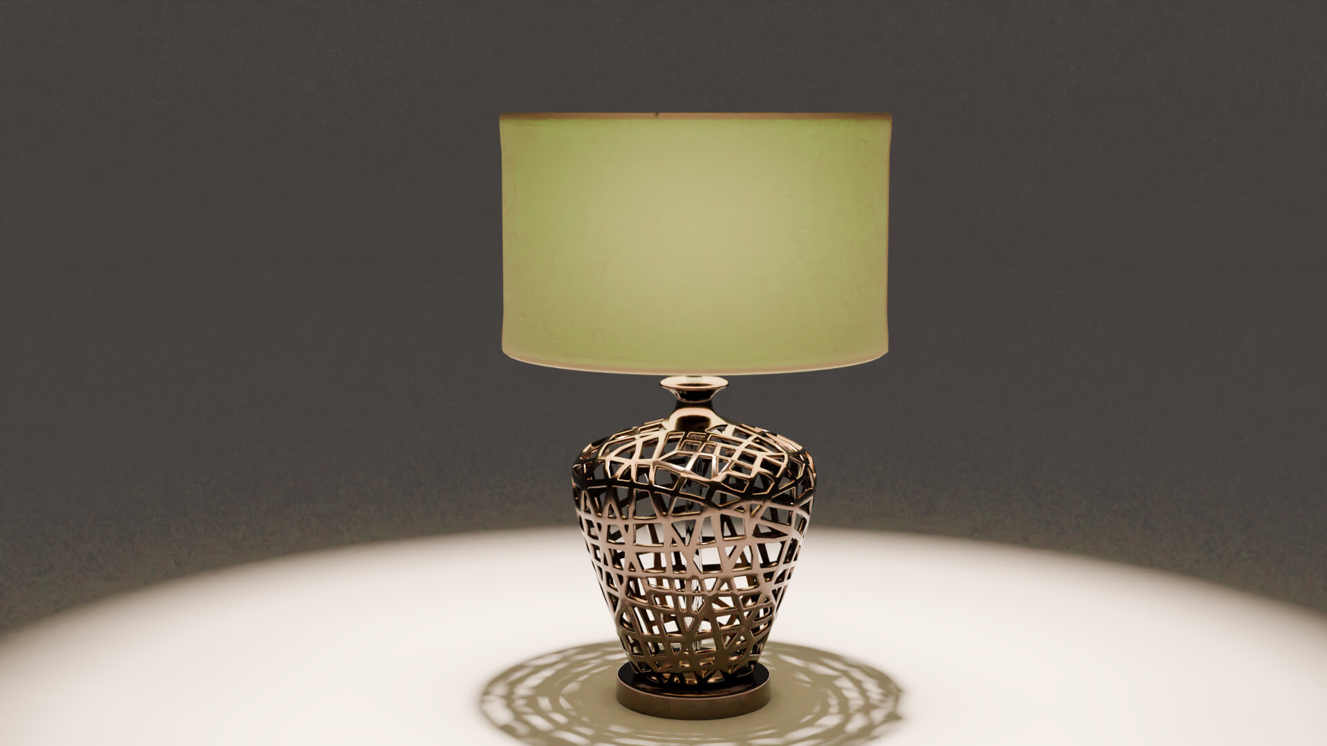 Table Lamp 01 3D Model