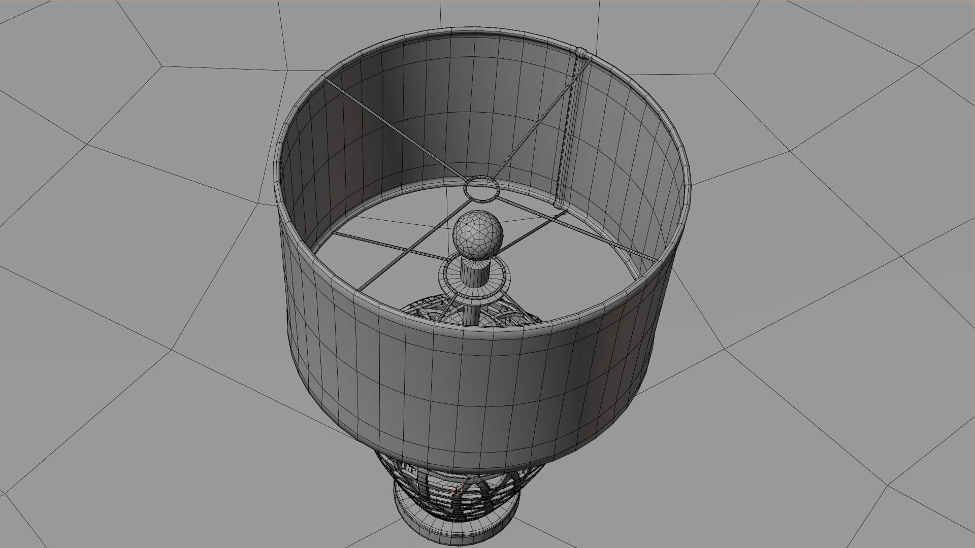 Table Lamp 01 3D Model