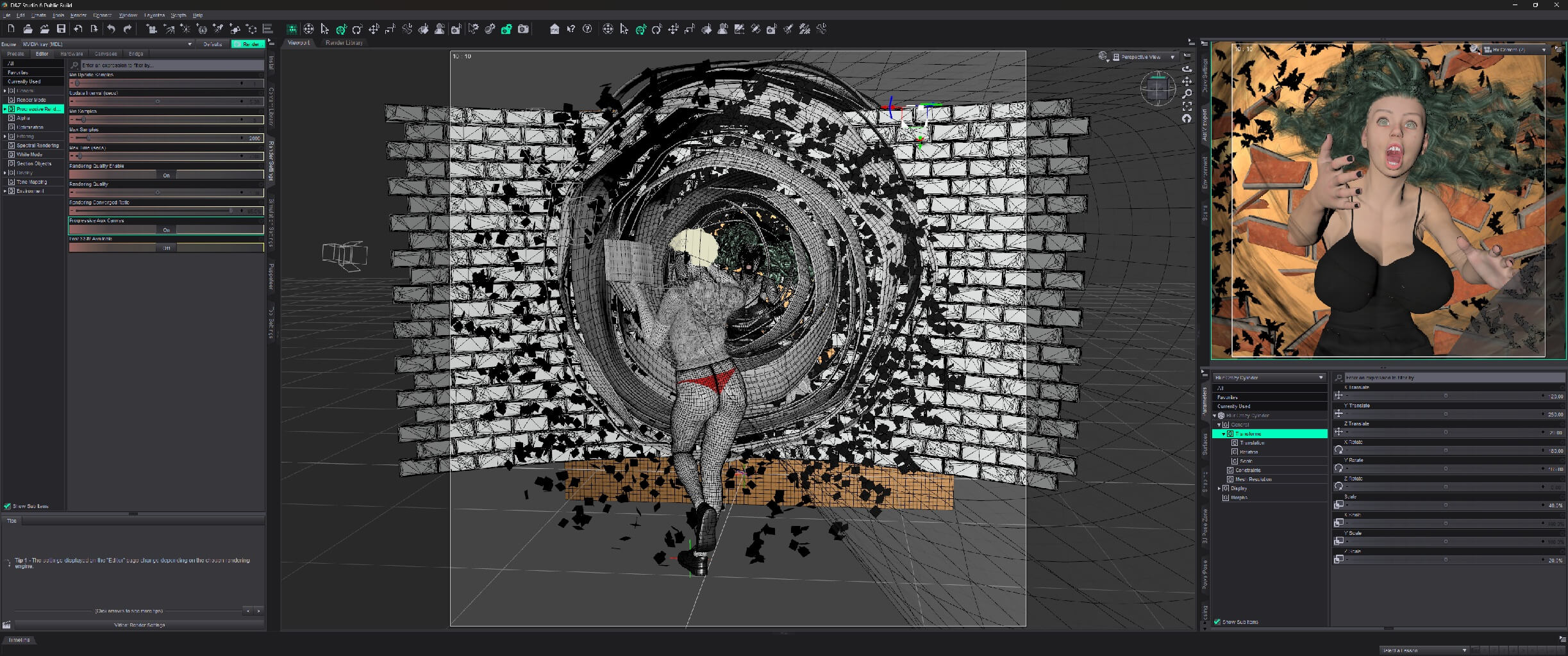 Oops - Wrong Book 3D Render, Digital Artwork by Wollle