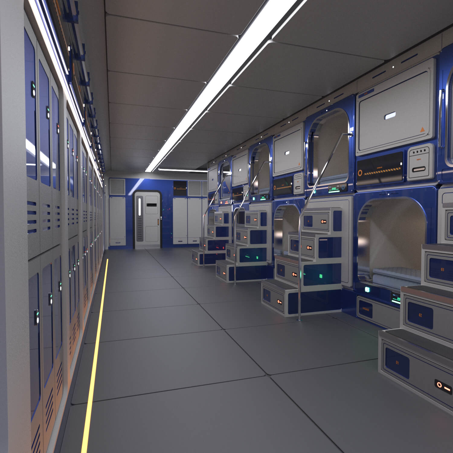 Hashimoto Capsule Hotel Daz Content