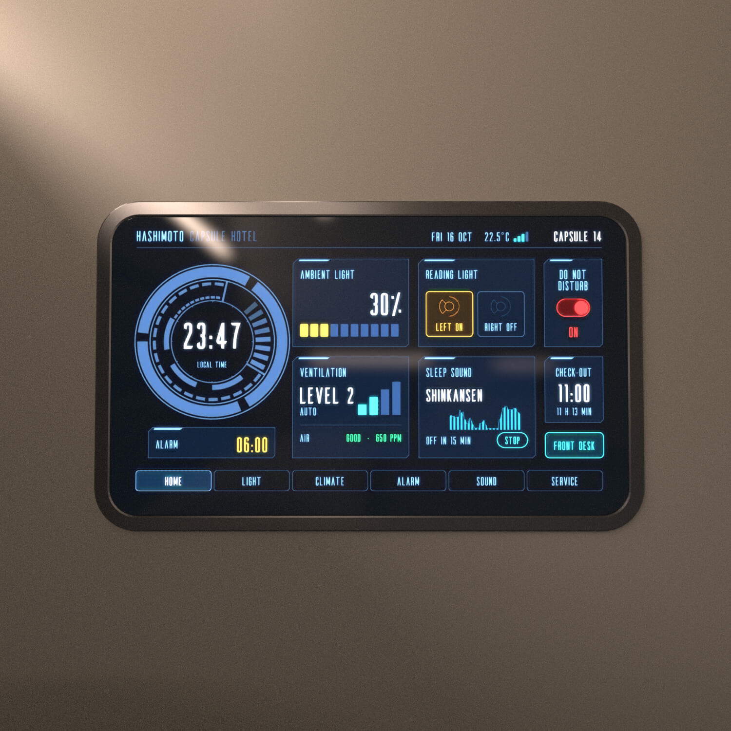 Hashimoto Capsule Hotel Daz Content