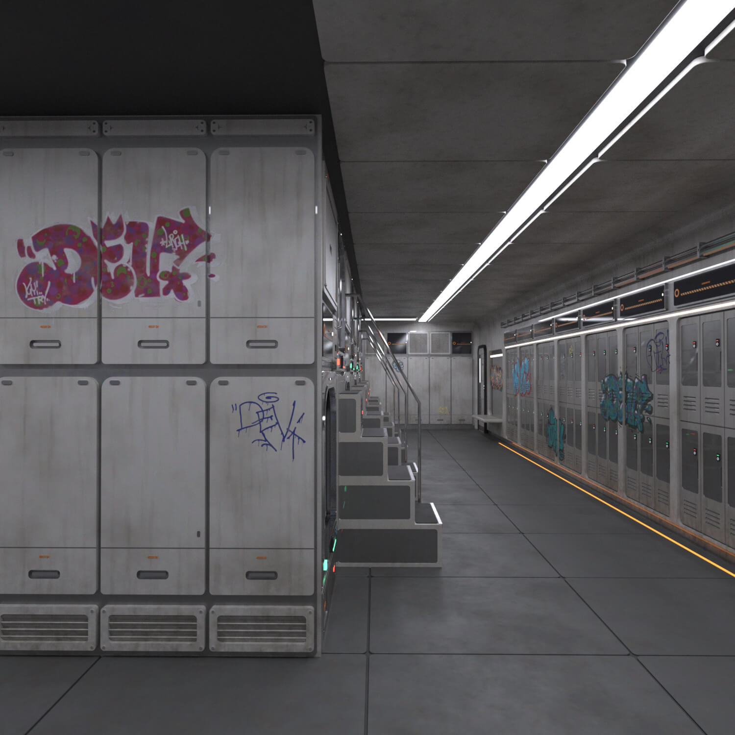 Hashimoto Capsule Hotel Daz Content