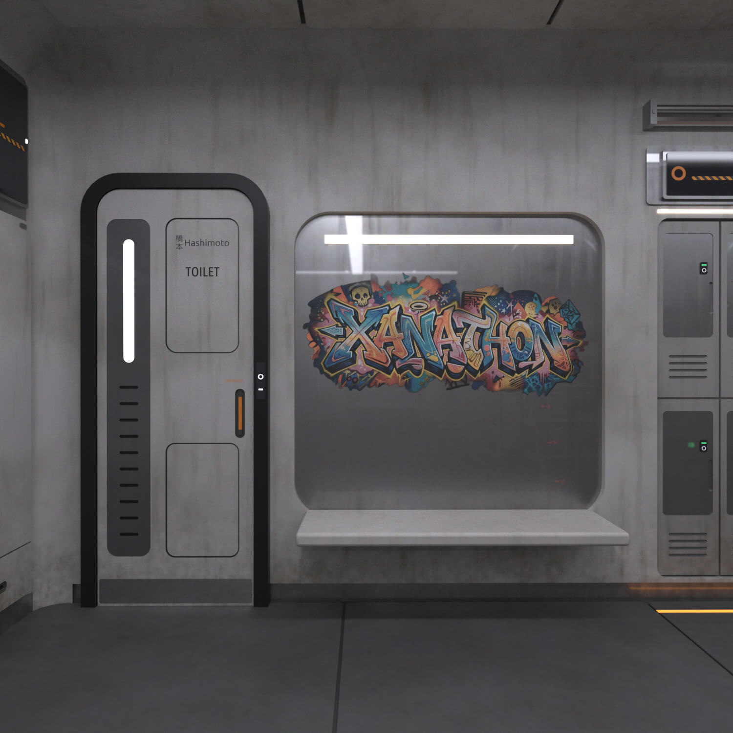 Hashimoto Capsule Hotel Daz Content