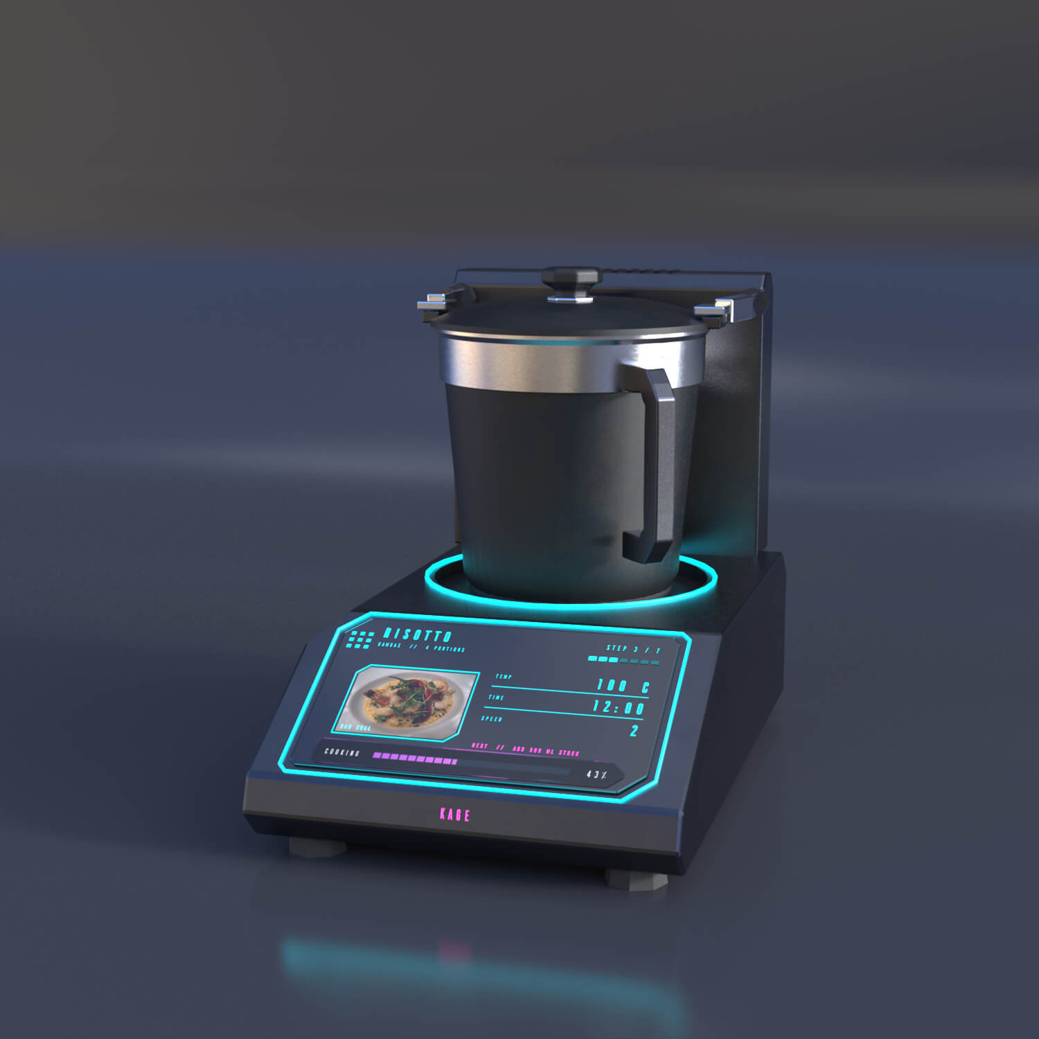 Kage Cyberpunk Kitchen Appliances Daz Content