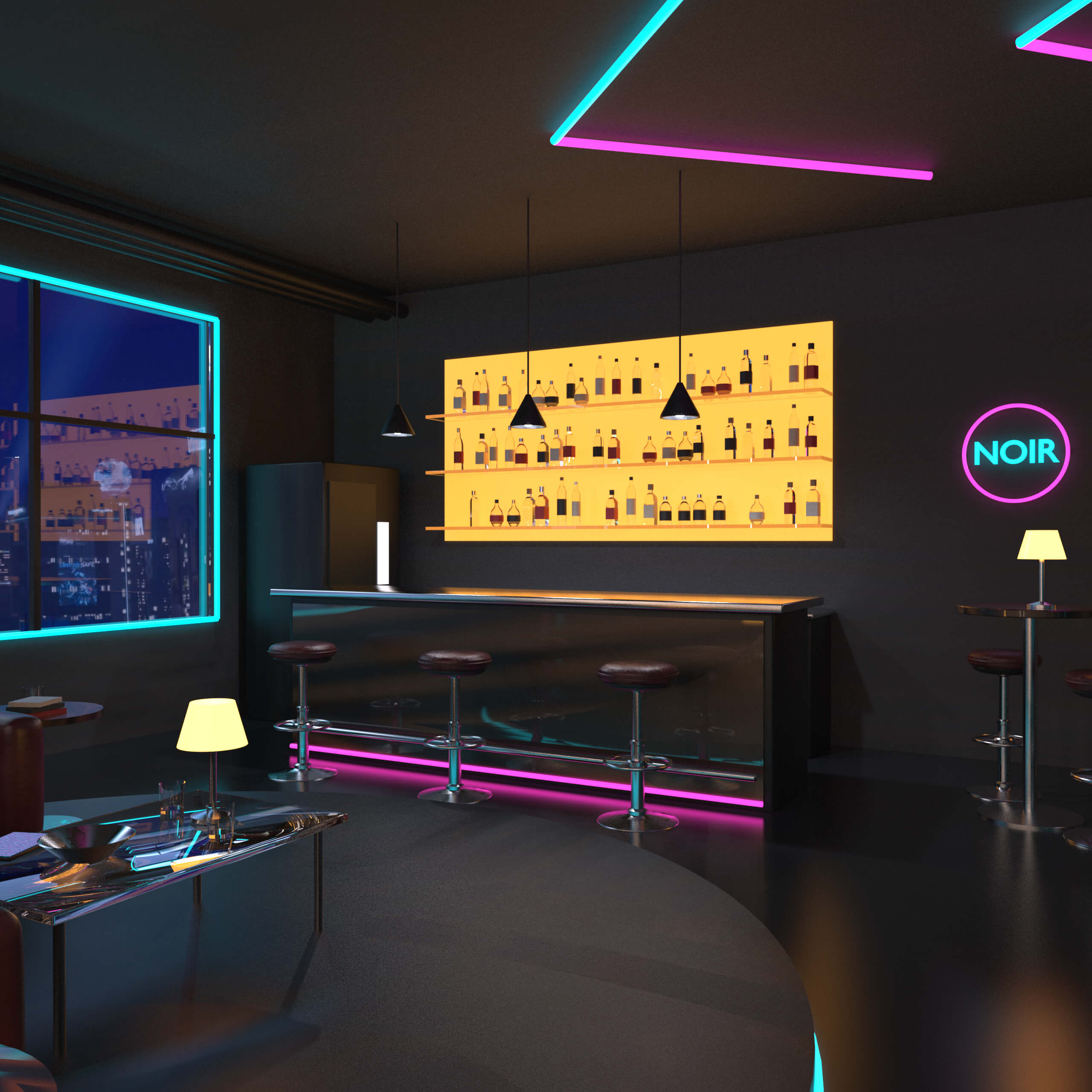 The Algorithm Bar Daz Content