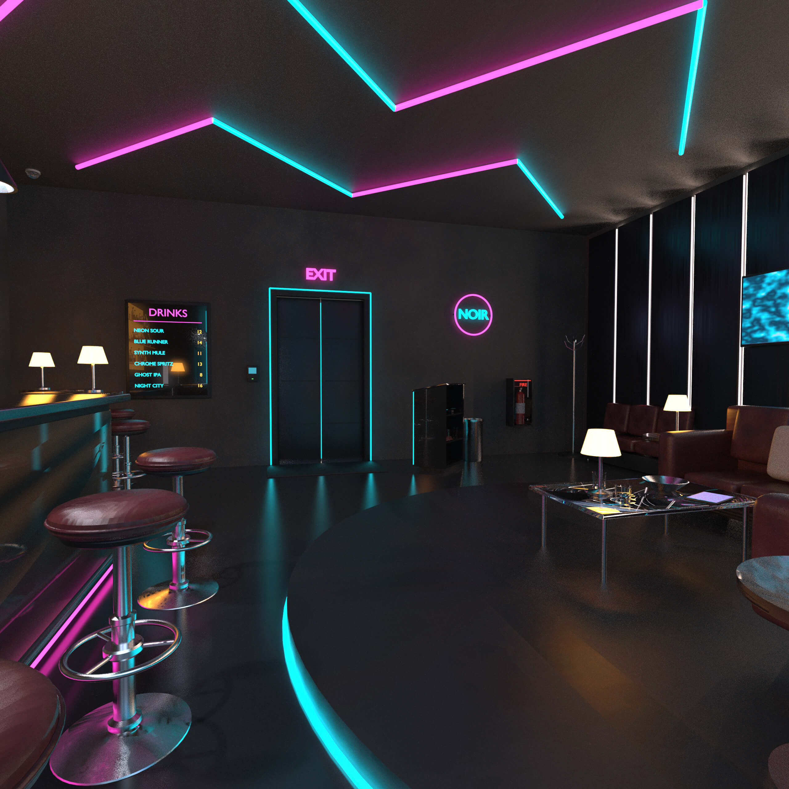 The Algorithm Bar Daz Content