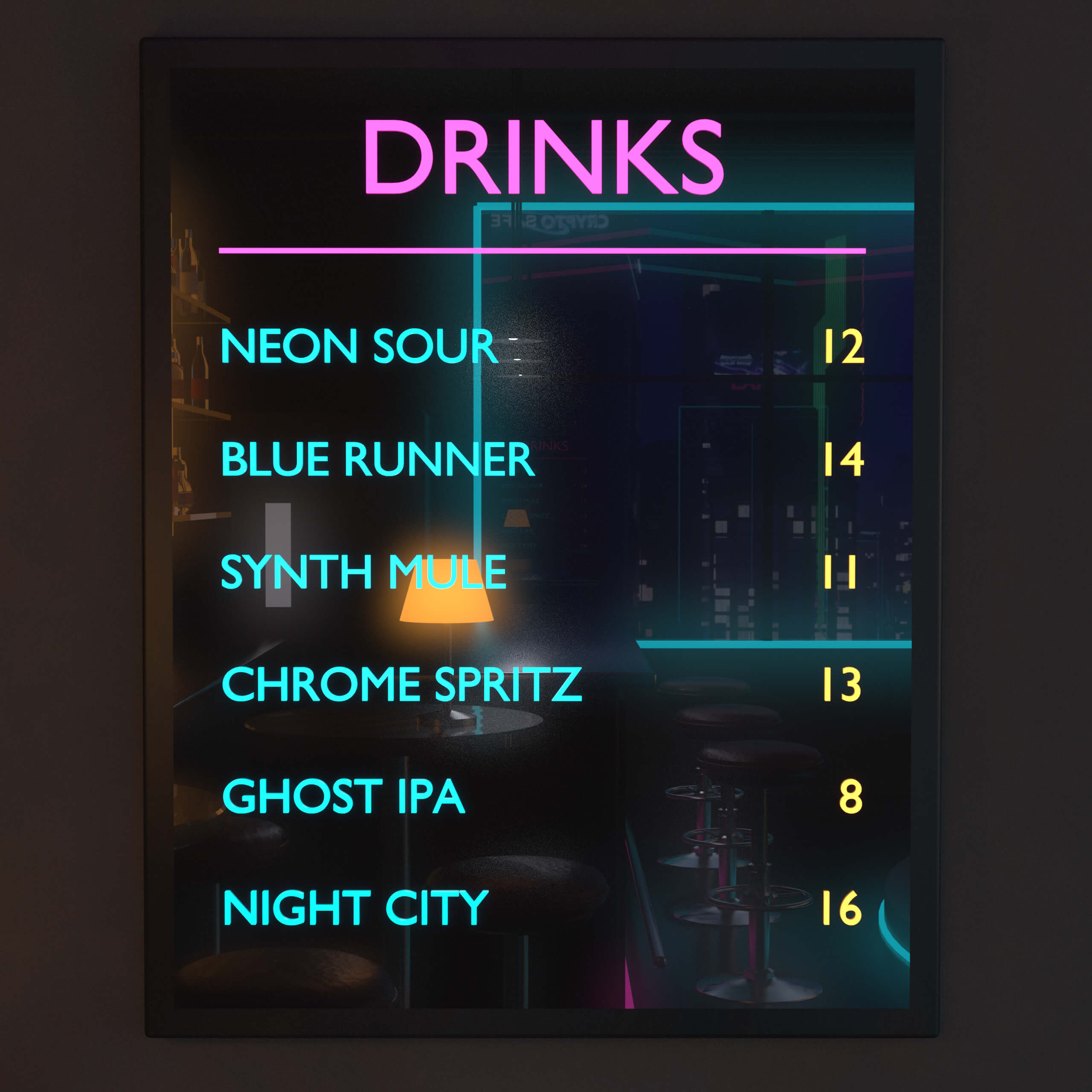 The Algorithm Bar Daz Content