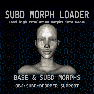 SubDMorphLoader Plugin Daz Content