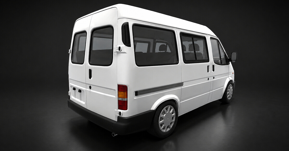 CLS Minibus Passenger 3D Model